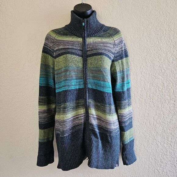 Eddie Bauer Zippered Sweater - Picture 1 of 8